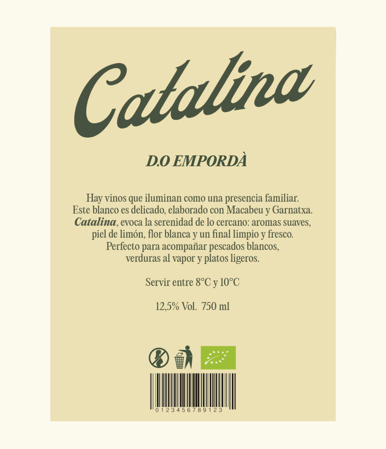 CATALINA – BACK LABEL – VIDAL HERNÁNDEZ ABRANTE CATALINA – BACK LABEL – VIDAL HERNÁNDEZ ABRANTE